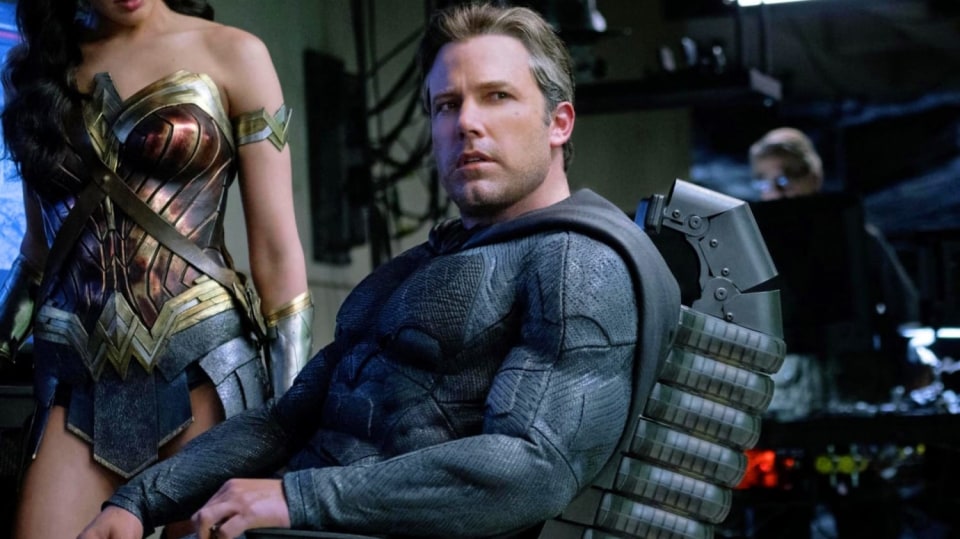 Ben Affleck jako Batman v roce 2017